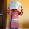 Tablier Kawai Fraise (6-12 ans) L'oiseau bateau Ambiance 4