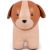 Variation Marron du produit Adrien le Chien musical de la marque Little Big Friends