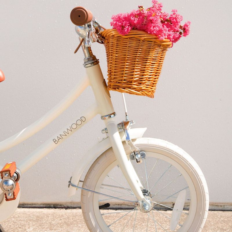 Vélo enfant Classic 14 pouces Cream Banwood Ambiance 9