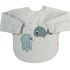 Bavoir à manches Sea Friends gris - Done by Deer