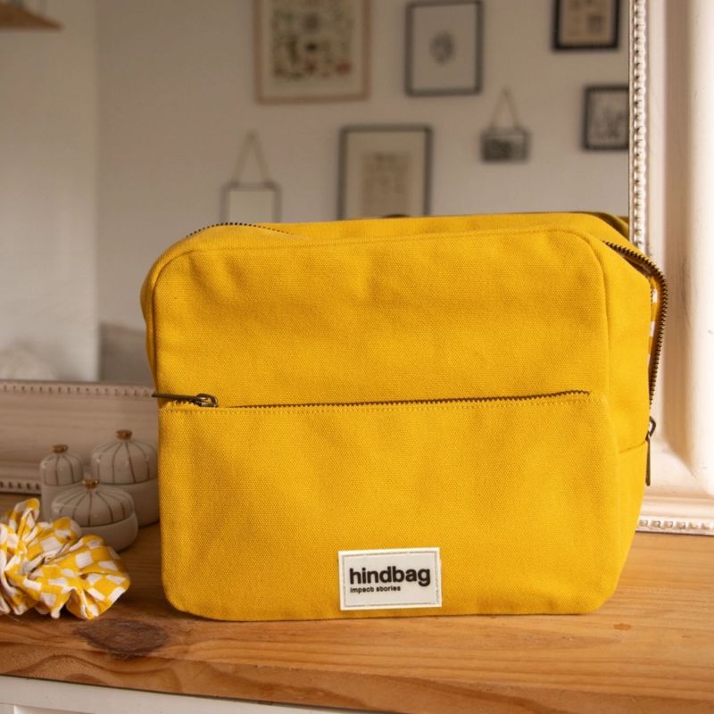 Trousse de toilette XL Alix Safran Hindbag Ambiance 3