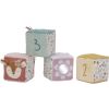 Lot de 4 cubes doux Fairy Garden - Little Dutch