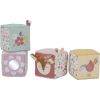 Lot de 4 cubes doux Fairy Garden  par Little Dutch