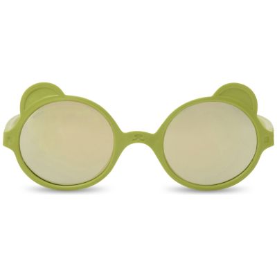 Lunettes de soleil Ourson Vert Olive (0-12 mois) KI et LA