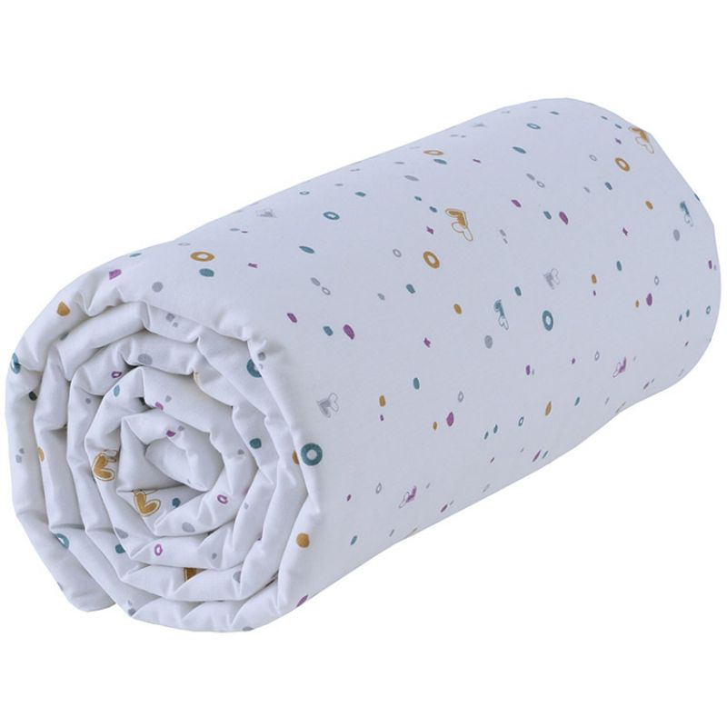 Drap housse en coton bio Little Paris (60 x 120 cm) P'tit Basile