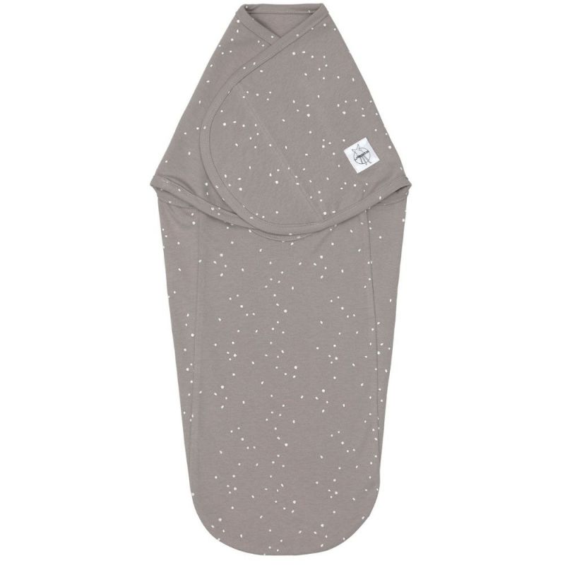 Couverture d'emmaillotage Sprinkle taupe (0-3 mois) Lässig