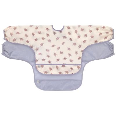 Lot de 2 bavoirs manches longues Tiny Team Chat Lässig 