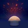 Projecteur d'étoiles Champignon rose  par Pabobo