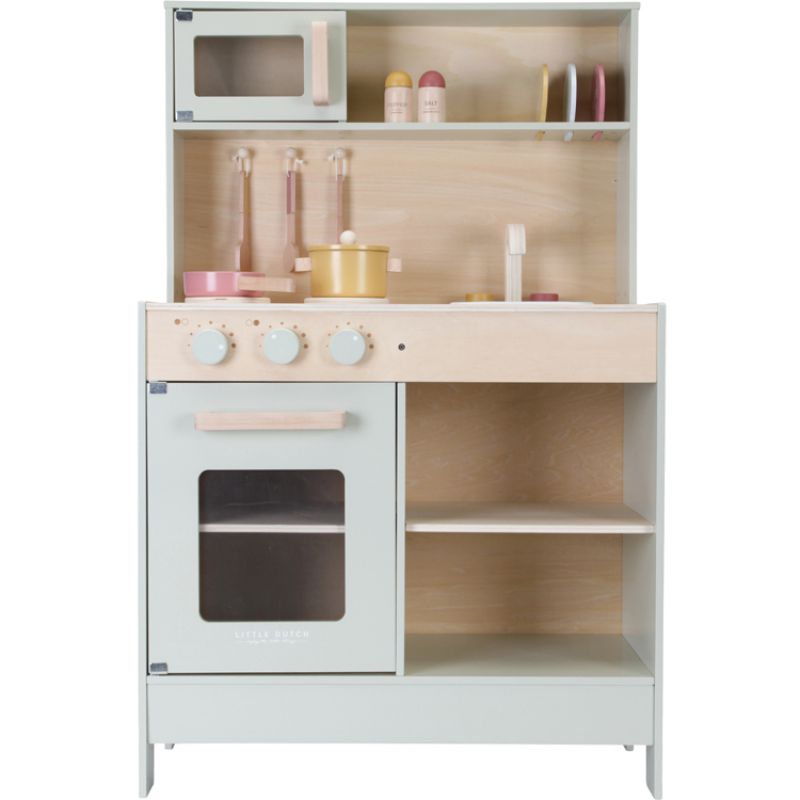 Cuisine en bois mint - Reconditionné Little Dutch