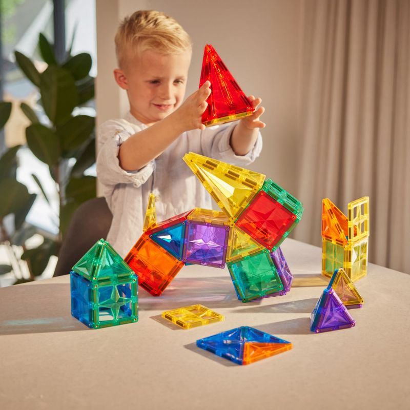 Kit de construction magnétique Original Intense (60 pièces) Cleverclixx Ambiance 7