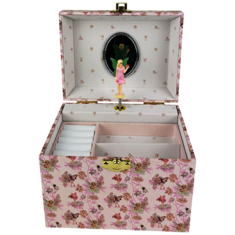 Boîte à bijoux musicale Flower Fairies Trousselier Produit ouvert 3