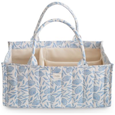 Panier à couches Blue Flowers Mushie