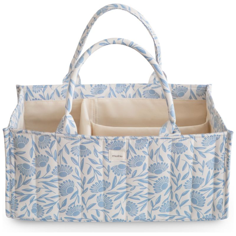 Panier à couches Blue Flowers Mushie Produit 1