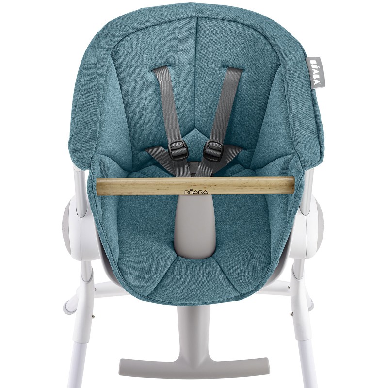 Assise Chaise haute Up&Down bleu Béaba