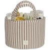 Panier de rangement Praliné Rayures Moka Walking Mum Produit 3