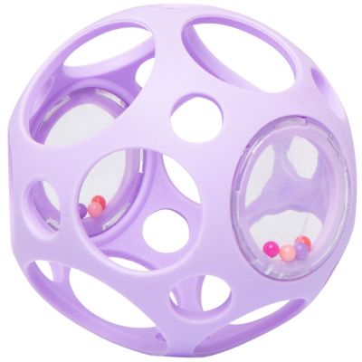 Balle sensorielle Hochet violet