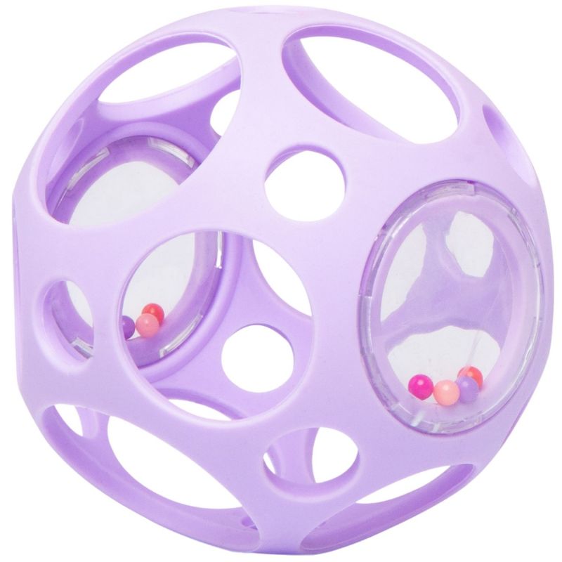Balle sensorielle Hochet violet Little L Produit 2