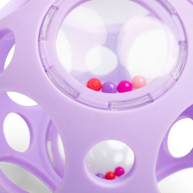 Balle sensorielle Hochet violet Little L Produit 4