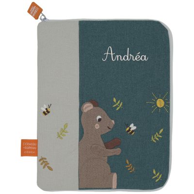 Protège carnet de santé Moit Moit Ours (personnalisable)