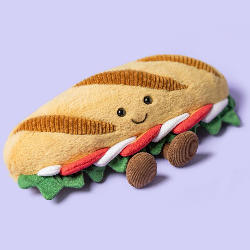 Peluche Amuseable Caprese la baguette (12 cm) Jellycat Ambiance 2