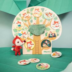 Panneau d'activités Alice Arbre je raconte ma journée