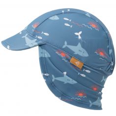 Casquette anti-UV protège nuque Shark (1-2 ans) - Fresk