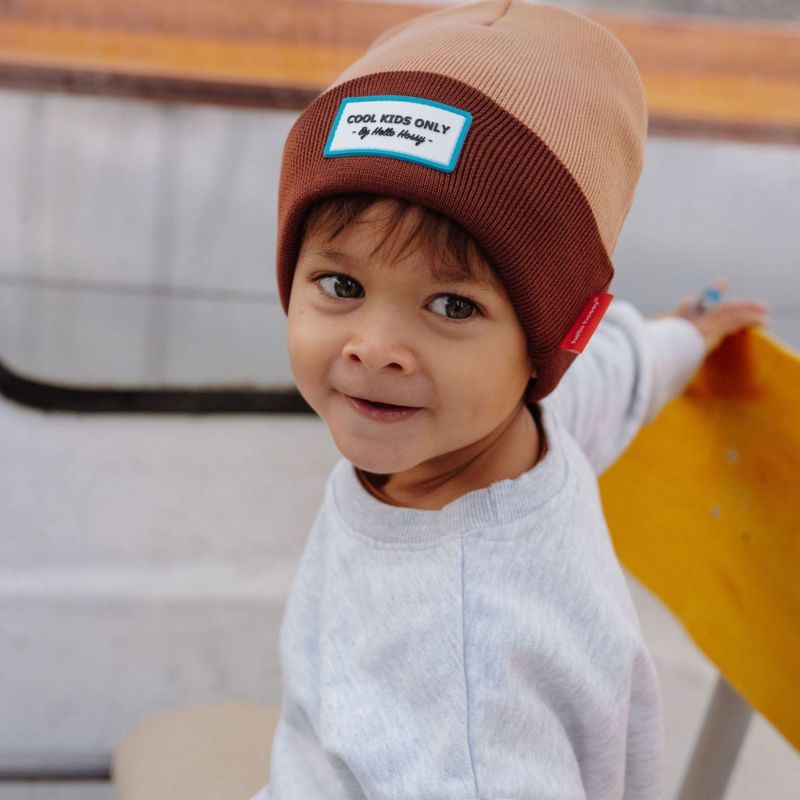 Bonnet Urban Coffee (9-18 mois) Hello Hossy Ambiance 4