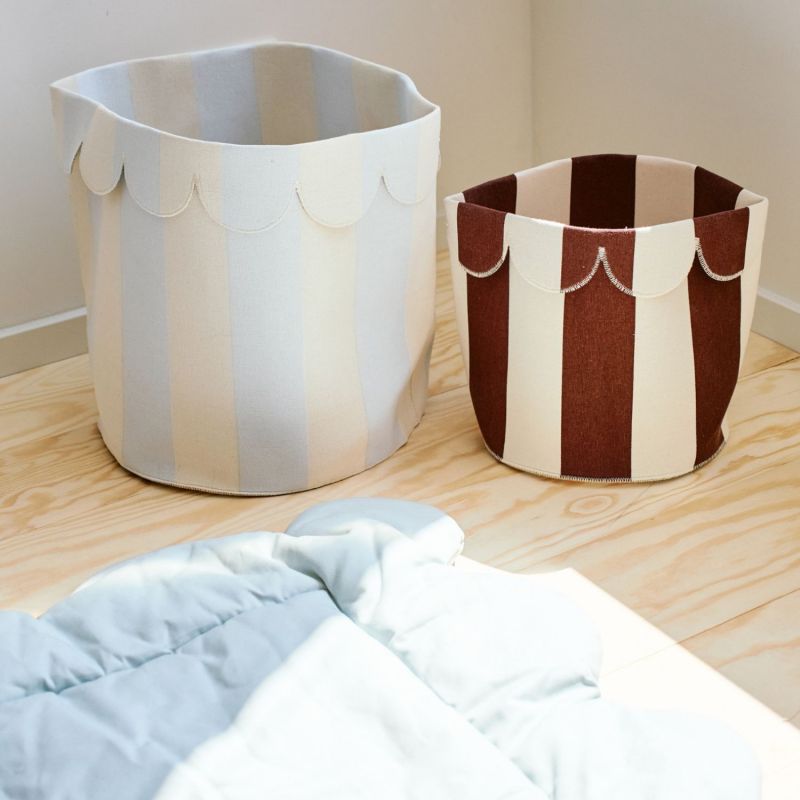 Panier de rangement Biscuit Dreams Bleu Ciel (35 cm) Childhome Ambiance 2