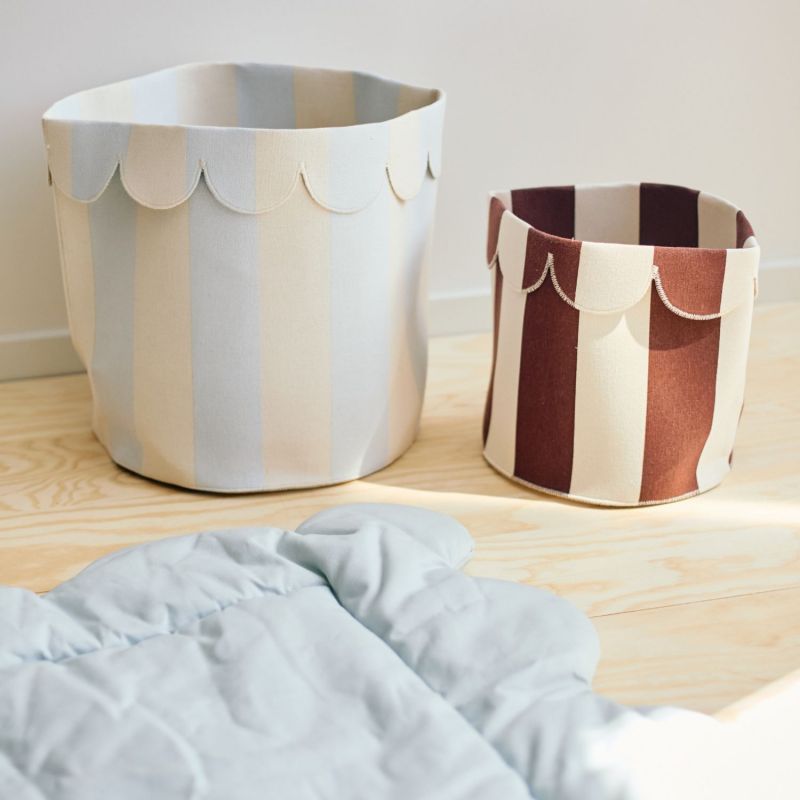 Panier de rangement Biscuit Dreams Bleu Ciel (35 cm) Childhome Ambiance 4