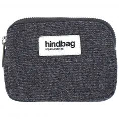 Porte-monnaie Lili Denim Gris - Hindbag