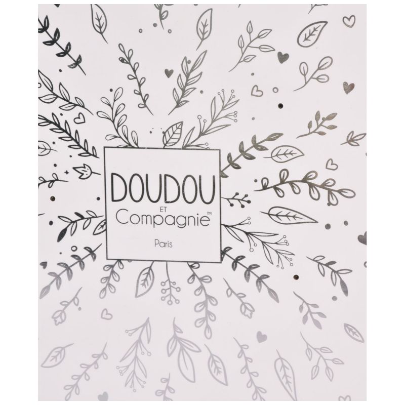 Doudou Ours Cape Blanc (25 cm) Doudou et Compagnie Packaging 5