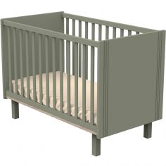 Lit bébé Eleonore kaki (60 x 120 cm) - Sauthon mobilier
