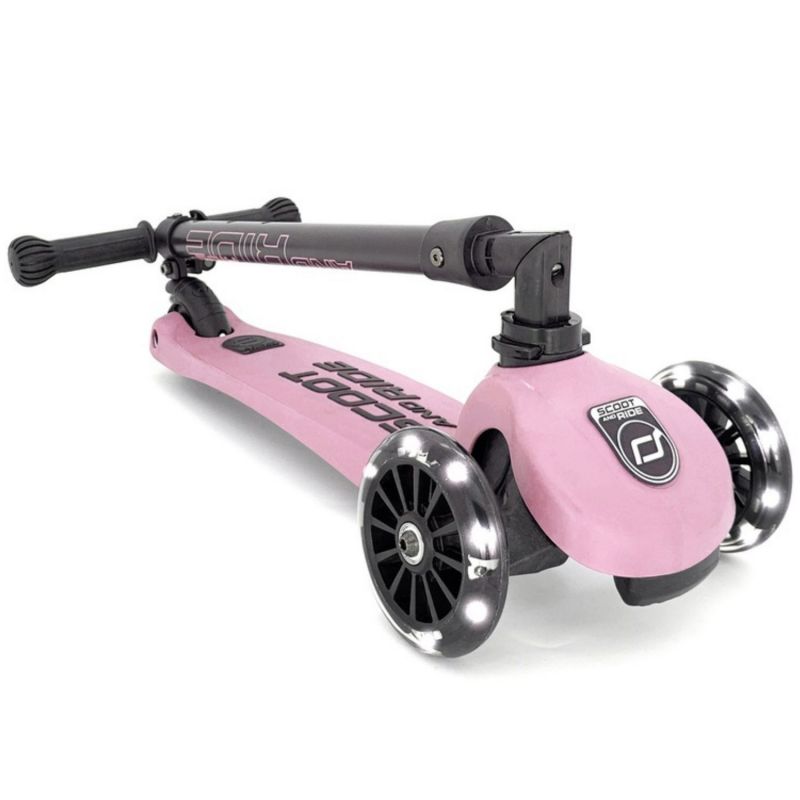 Trottinette Highwaykick 3 LED Rose Scoot and ride Produit 3