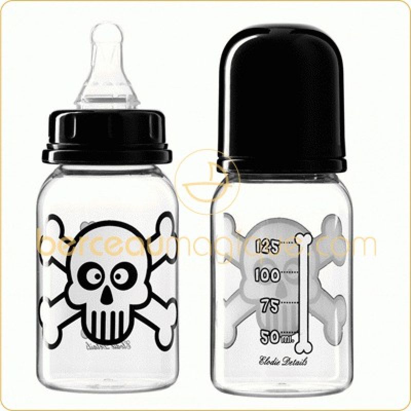 Biberon Jolly noir (125ml) Elodie Details