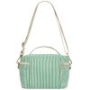 Lunch bag isotherme Igor Rayures Fines Vert Hindbag Produit 3