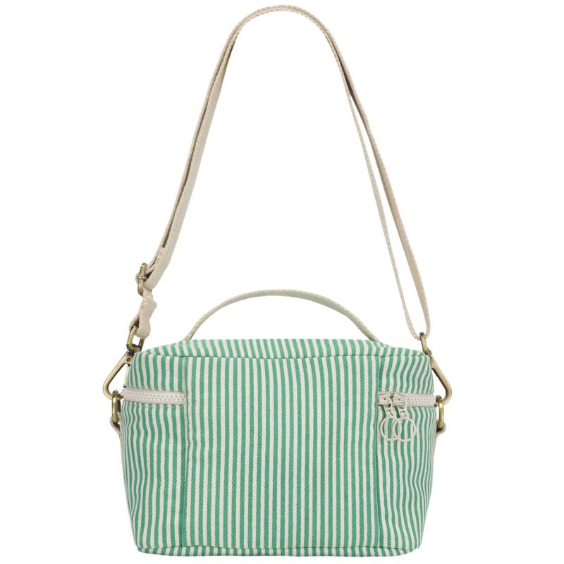 Lunch bag isotherme Igor Rayures Fines Vert Hindbag Produit 3