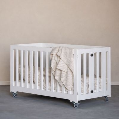 Lit pliable Nido Blanc (60 x 120 cm)