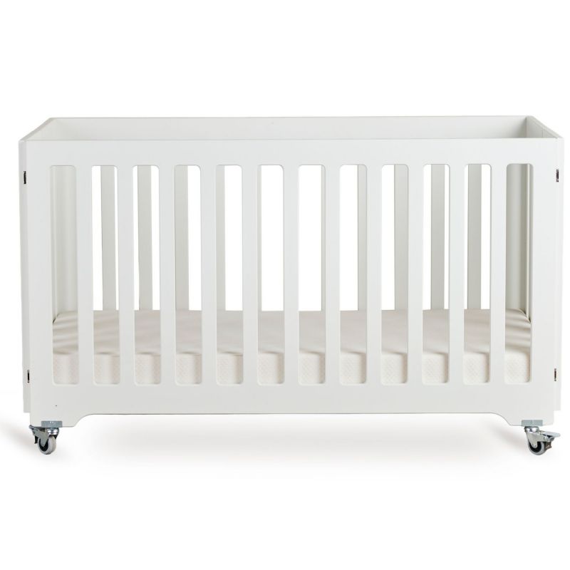 Lit pliable Nido Blanc (60 x 120 cm) Quax Produit 1