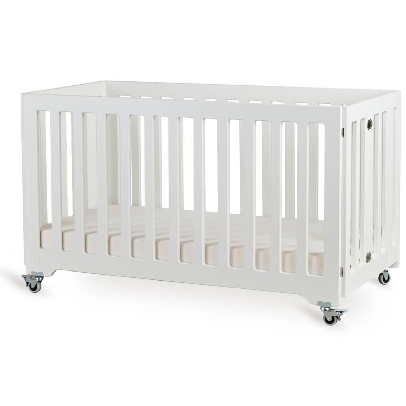 Lit pliable Nido Blanc (60 x 120 cm) Quax Produit 4