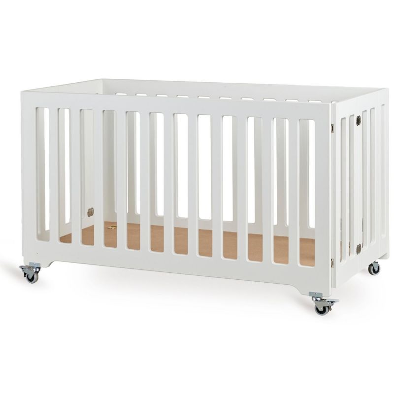 Lit pliable Nido Blanc (60 x 120 cm) Quax Produit 5