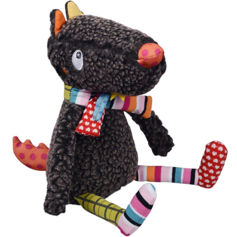 Peluche Monsieur Louloup T'es Fou Louloup (25 cm) Ebulobo
