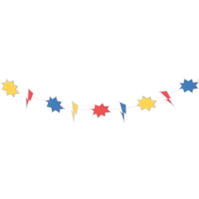 Guirlande en papier Superhero Fever My Little Day