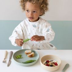 Bavoir à manches Sea Garden