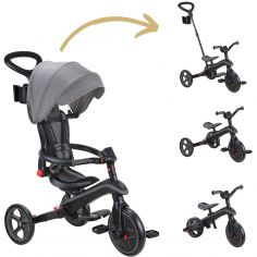 Tricycle Trike Explorer Foldable 4 en 1 Noir-Gris - Globber