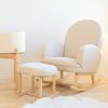 Repose pied lin beige Childhome Ambiance 2
