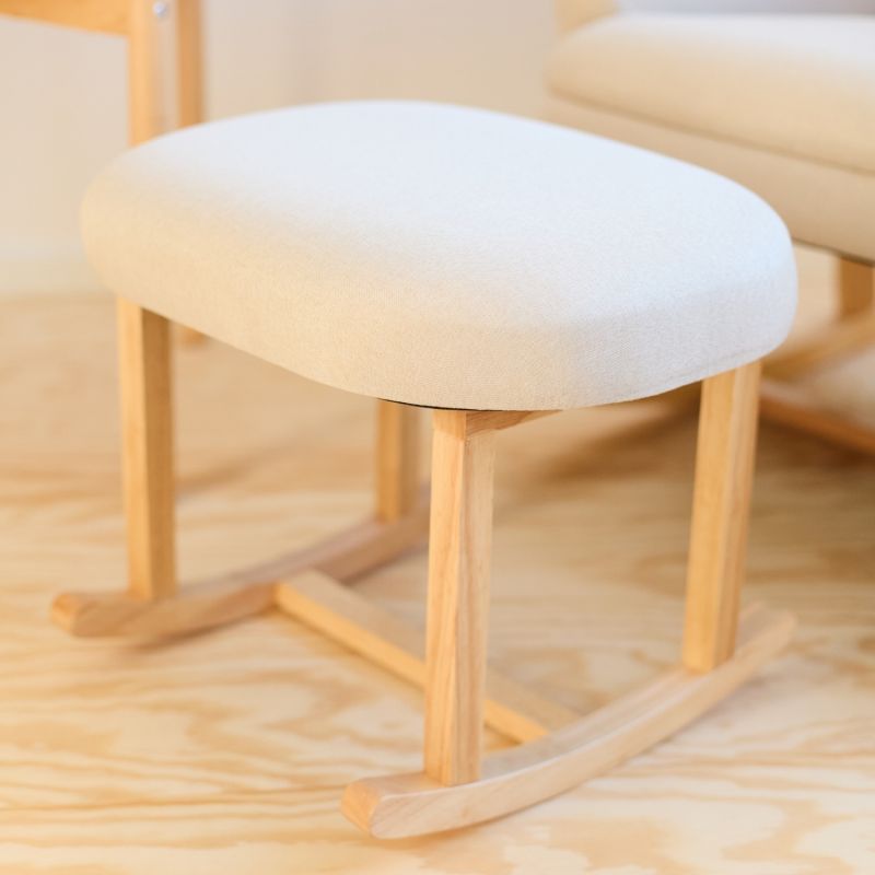 Repose pied lin beige Childhome Ambiance 5
