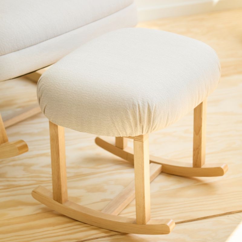 Repose pied lin beige Childhome Ambiance 6