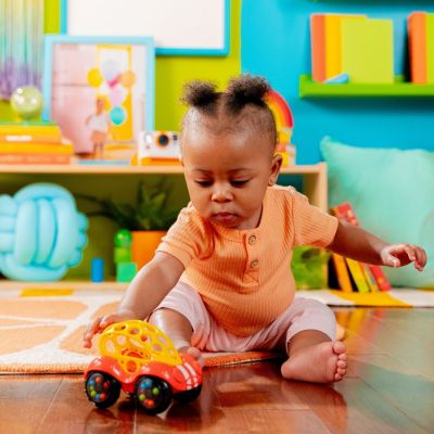 Hochet voiture Orange