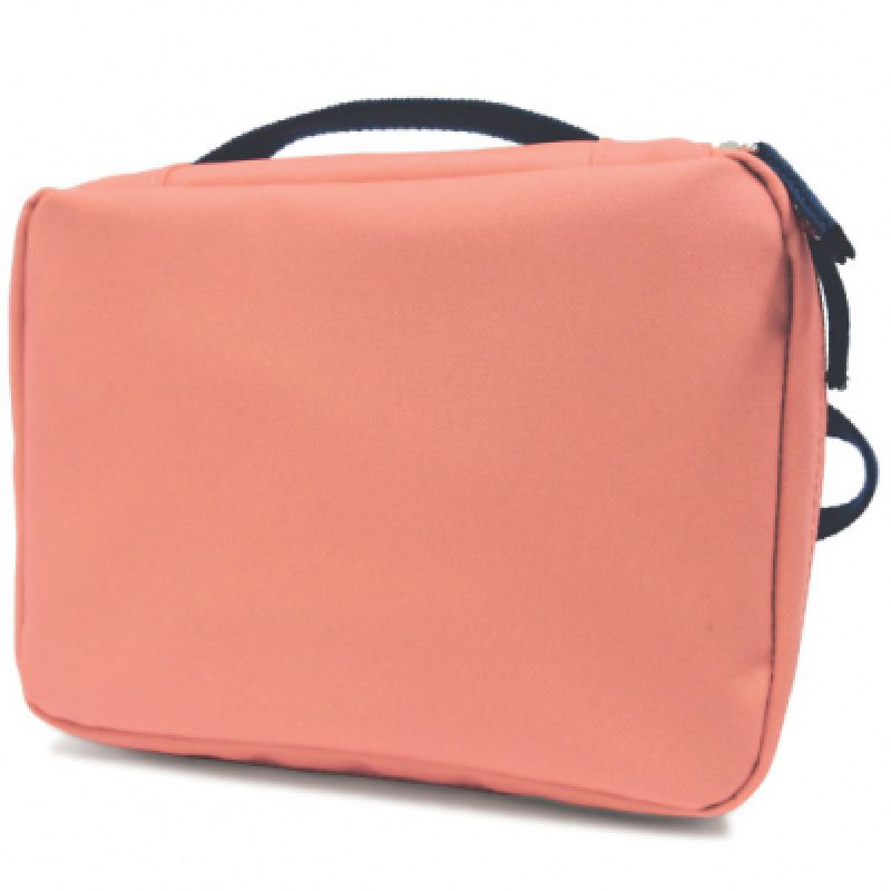 Sac isotherme en RePET corail et gris orage EKOBO