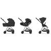 Duo MIOS 2026 Poussette citadine avec nacelle pliable et Châssis Matt Black Sepia Black Cybex Produit 3
